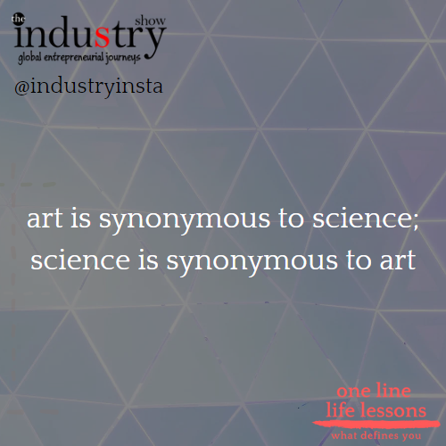 act synonymous to silence; science is synonymous to art