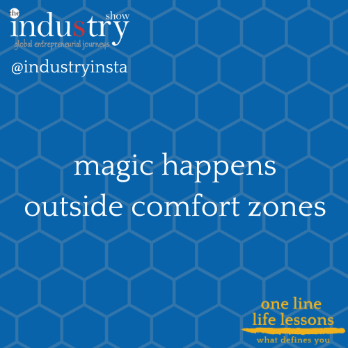 magic happens outside comfort zones