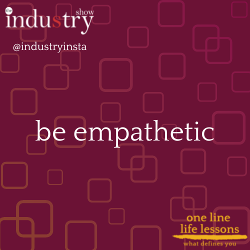 be empathic