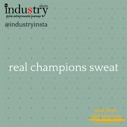 real champions sweat