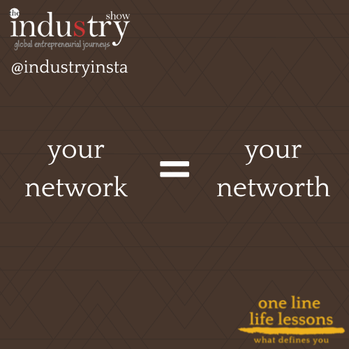 your network = your networth