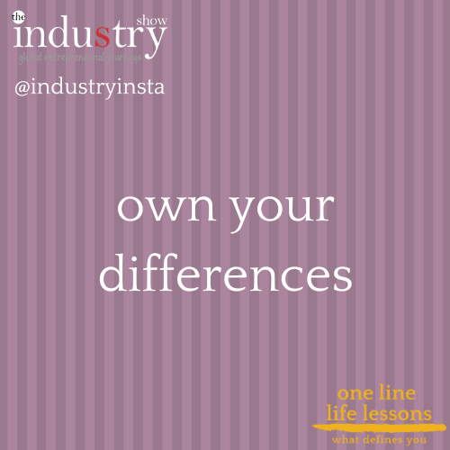 own your differences