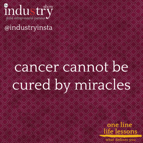 cancer cannot be cured by miracles