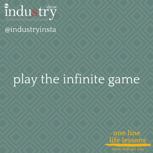 play the infinite game