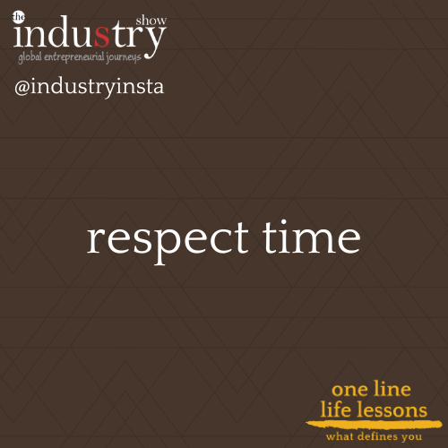 respect time