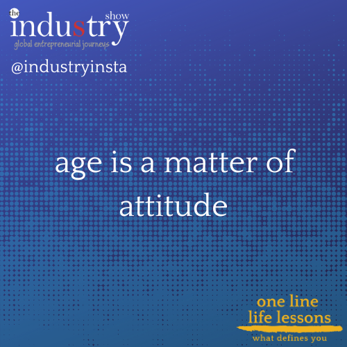 age is a matter of attitude