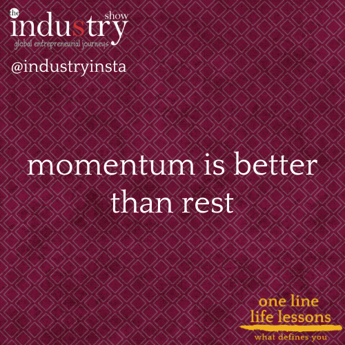 momentum is better than rest