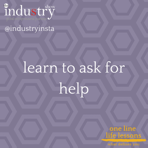 learn to ask for help