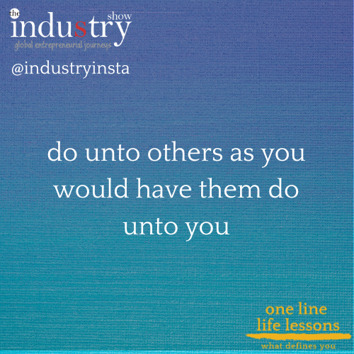 do unto others as you would have them do unto you