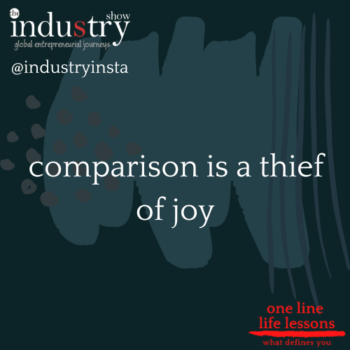  comparison is a thief of joy
