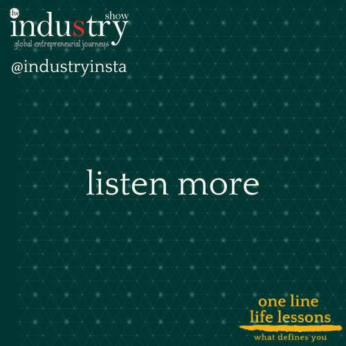  listen more