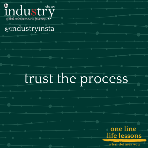   trust the process